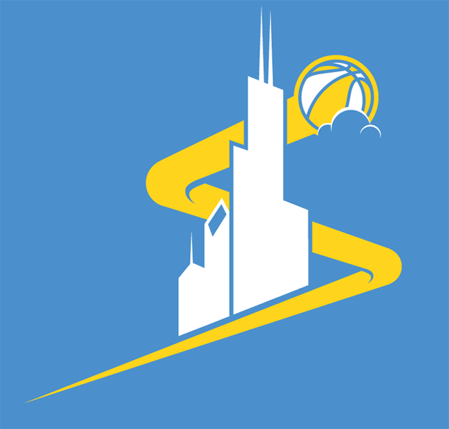 Chicago Sky 2006-Pres Alternate Logo v5 iron on heat transfer